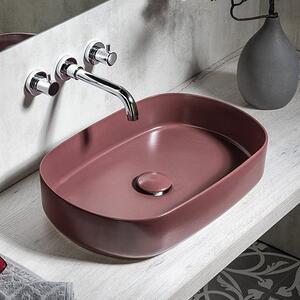 Isvea Infinity umyvadlo 55x36 cm oválné na pult matný 10NF65055-2R