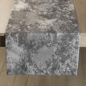 Ubrus Veba CARLO Awake obálkový lem šedá Velikost: 40x140 cm