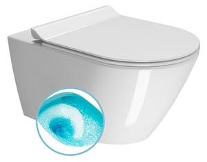 GSI, KUBE X závěsná WC mísa, Swirlflush, 55x36 cm, bílá ExtraGlaze, 941511