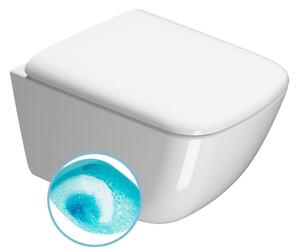 GSI SAND závěsná WC mísa, Swirlflush, 50x36 cm, bílá ExtraGlaze