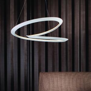 Nemo Kepler Minor Uplight, moderní svítidlo pro nepřímé osvětlení, 77W LED 3000K stmívatelné, bílá, prům. 84cm