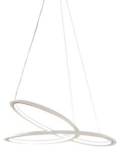 Nemo Kepler Minor Downlight, moderní svítidlo pro přímé osvětlení, 77W LED 3000K stmívatelné, bílá, prům. 84cm