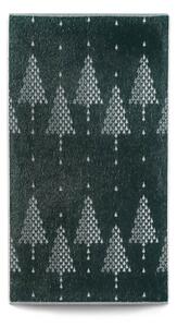 Ručník Veba ZARA Stromečkový les tmavá zelená Velikost: 75x150 cm