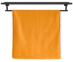 Ručník Veba PROWELL svislé pruhy oranžová Velikost: 70x140 cm