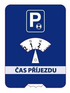 Parkovací hodiny papírové