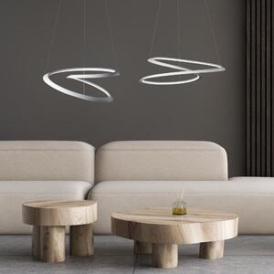 Nemo Kepler Petite, bílé svítidlo pro přímé osvětlení, 50W LED 3000K stmívatelné, prům. 50cm