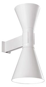Nemo Lampe de Marseille, bílé nástěnné svítidlo, 2x52W E27, výška 40cm
