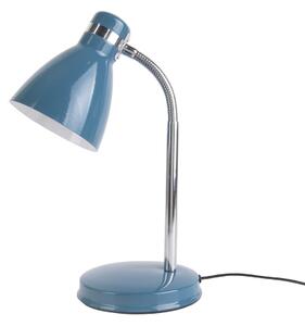 LEITMOTIV Stolní lampa Study Metal modrá 34 cm x 11,5 cm