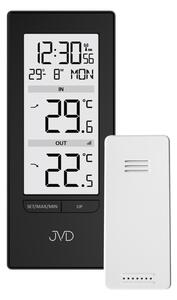JVD Černý digitální čitelný bezdrátový teploměr JVD T3348.1 ( )