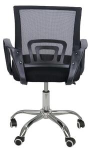 Černá kancelářská židle SPIN