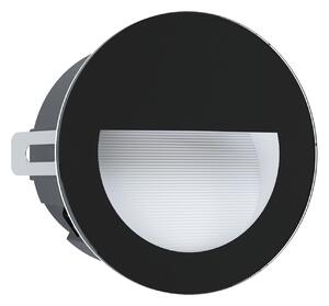 EGLO Venkovní LED zápustné osvětlení ARACENA, 2,5W, denní bílá, kulaté, černé, IP65 99576