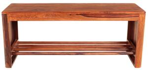 Botník dřevěný 120x50x40 z masivu palisandr
