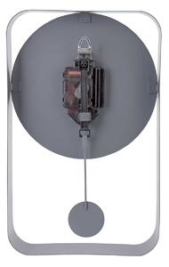 KARLSSON Nástěnné hodiny Pendulum Charm šedé 32,5 × 20 × 5 cm