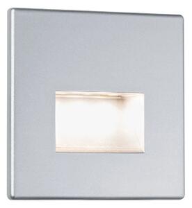 Paulmann LED zápustné svítidlo EDGE Quadro, 8x8cm, 1,2W, 230V, 2700K Barva: Matný chrom