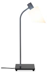 Nemo Lampe De Bureau, stolní lampa s bílým stínítkem, 1x20W E14, výška 51cm