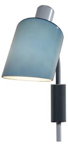 Nemo Lampe De Bureau, nástěnná lampa s šedo-modrým stínítkem, 1x20W E14, výška 29cm