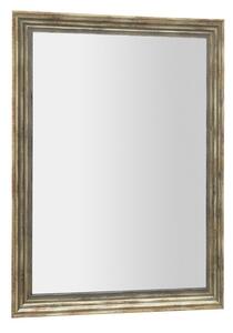 SAPHO DEGAS retro zrcadlo v dřevěném rámu 716x916mm, černá/starobronz NL730
