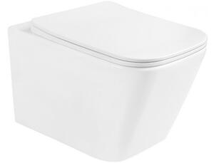 SCHWAB SET WC 199 podomítková nádržka pro zazdění 3/6l, DN110mm + Mexen Teo WC mísa Rimless, WC sedátko se zpomalovacím mechanismem, Slim, duroplast …