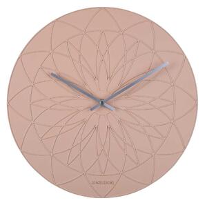 KARLSSON Nástěnné hodiny Fairytale hnědé 39 × 3,5 cm