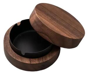 Gaira® Popelník Walnut 8343, Barva černá
