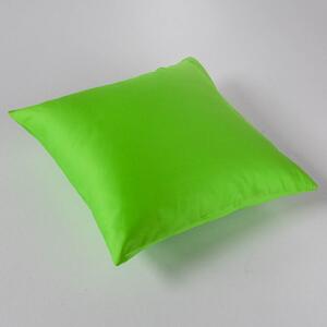 Povlak na polštář Veba GEON bavlněný satén zelená Velikost: 50x50 cm