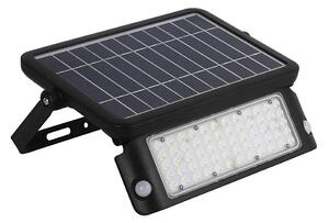 LED Solární reflektor se senzorem LED/10W/3,7V 4000K IP65 7200 mAh