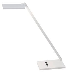 FAB 3811-30-102 Zermatt, stmívatelná bílá stolní lampa, LED 10W, 3000/4000K, výška 45cm