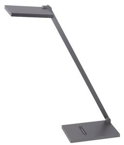 FAB 3811-30-226 Zermatt, stmívatelná šedá stolní lampa, LED 10W, 3000/4000K, výška 45cm