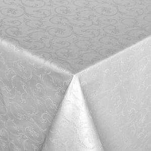 Ubrus Veba GARBO Ornament bílá Velikost: 160x180 cm
