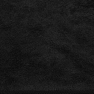 Černý rychleschnoucí sportovní ručník AMY 30x30 cm Rozměr: 50 x 90 cm