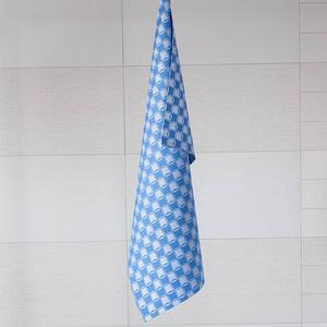 Bavlněná utěrka Veba ARGON modro/bílá Velikost: 45x70 cm