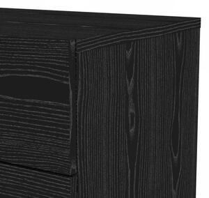 Komoda Pepe 70505 černá struktura dřeva - TVI