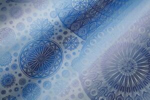 Povlečení Veba DIAMANT Mandala modrá Velikost: 140x200 cm + 70x90 cm