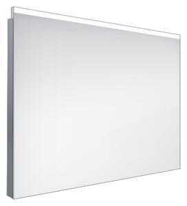 Zrcadlo s LED osvětlením v horní části, rozměr: 800x600 mm (nimZP-8003)