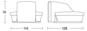 Steinel 056650 - Senzor pohybu SensIQ S IP54 antracit
