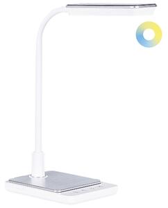 LED stolní lampa CENTAURUS se stmívačem Kov Bílá