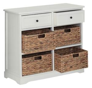 Slonovinová komoda z masivu pavlovnie 76x70x33 cm Vermont – Premier Housewares