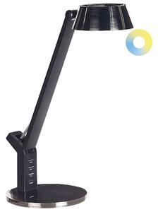 LED stolní lampa CHAMAELEON s USB portem Kov Mosazná