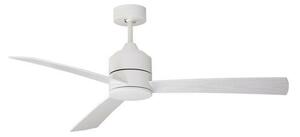 NOVA LUCE stropní ventilátor AXEL bílý hliník a listy dub 9952355