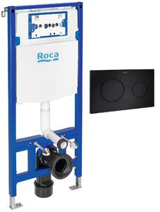 Sada podomítkový WC modul Roca Duplo One A890070020, splachovací tlačítko Roca PL A890189206