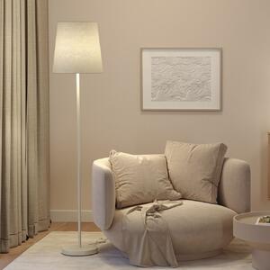 Paulmann 80103 Stellan, stojací lampa z kovu a krémové látky, 1x20W LED E27, výška 161cm