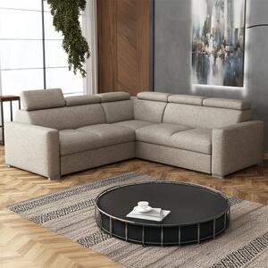 Sedací souprava PEDRO L | 250x250 cm | P | rozkládací + úložný prostor | polohovatelné záhlavníky | VÝBĚR TKANIN