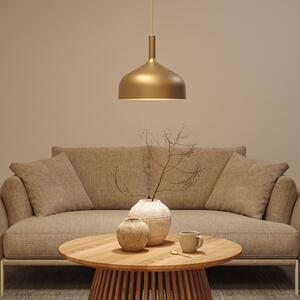 Paulmann 77066 Embla, zlaté závěsné svítidlo, 1xE27, průměr 30cm