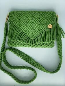 BRIMOON Kabelka crossbody macramé avokádo