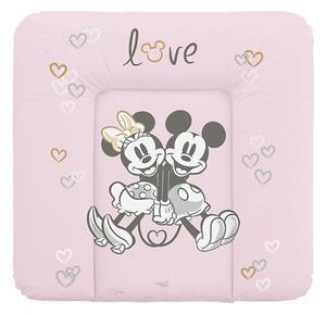 CebaBaby - Přebalovací podložka trojhranná DISNEY 75x72 cm růžová