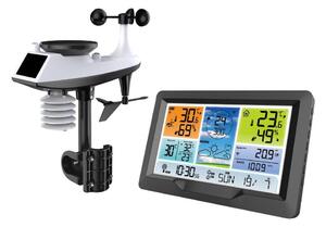 Solight TE90- Profesionální meteostanice s barevným LCD displejem a budíkem 3xAA