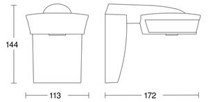 Steinel 056636 - Senzor pohybu SensIQ IP54 antracit