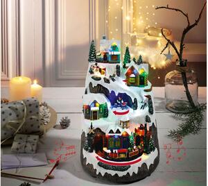 LIVARNO home Vánoční LED vesnička XXL (vláček) (100338969002)