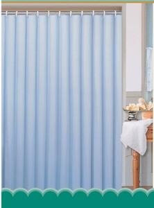 Aqualine Sprchový závěs 180x180cm, 100% polyester, modrá
