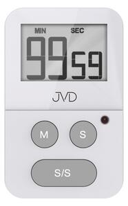 JVD Bílá designová digitální kuchyňská minutka JVD DM269.1